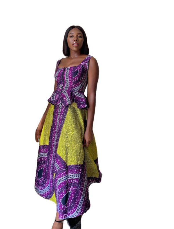 NKEM African Print Two-Piece by Deckabydeka